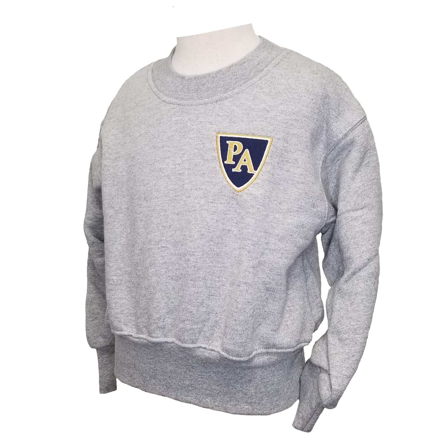 Youth Crewneck Sweatshirt With Pulaski Academy Logo