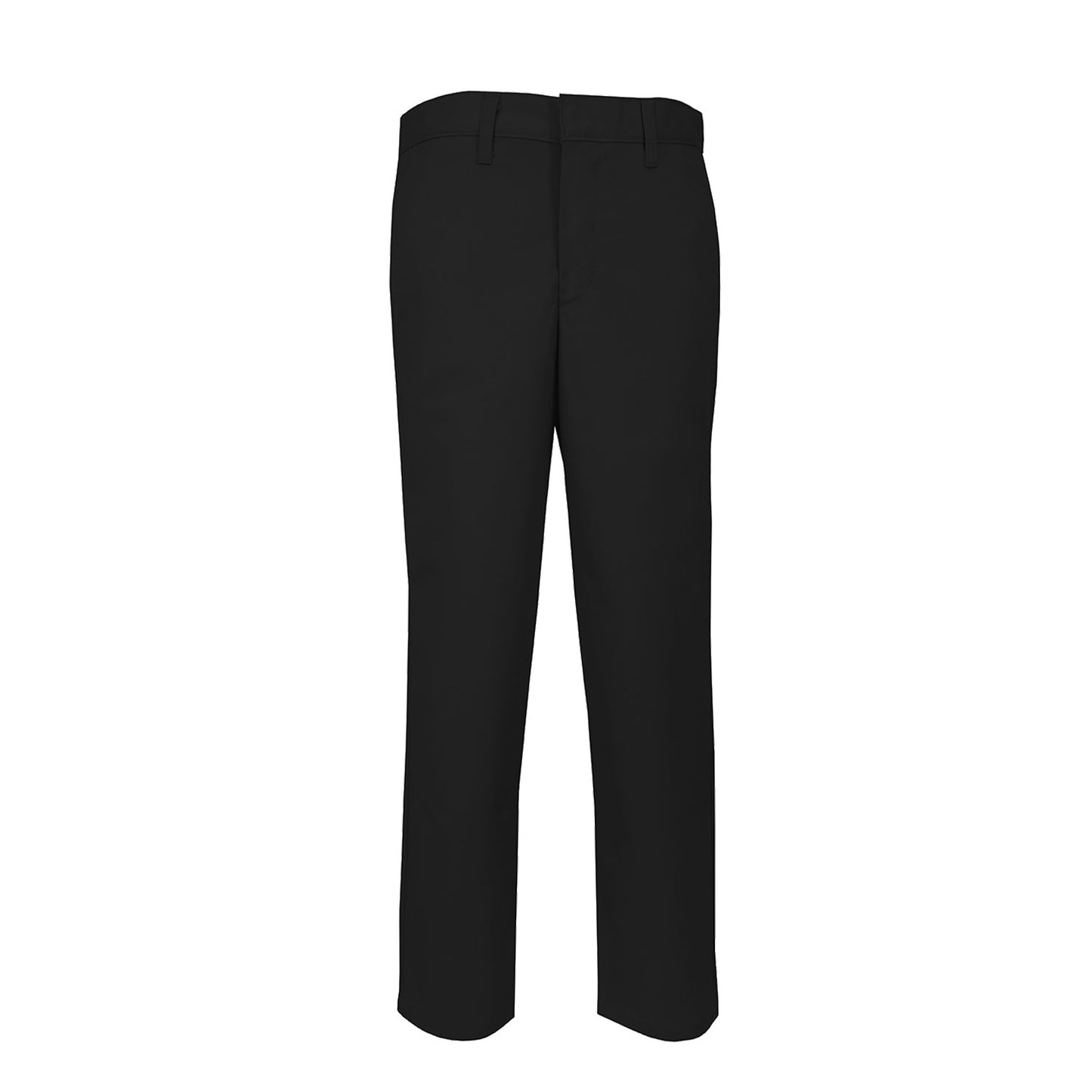 Boys Slim Flat Front Pant - Black and Khaki