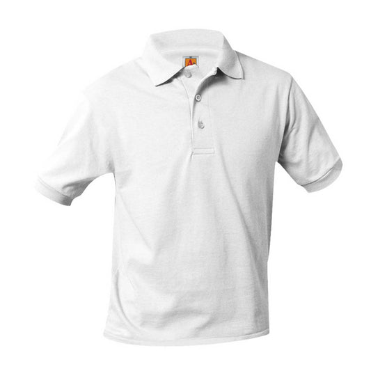 Youth Short Sleeve Smooth Polo With Immaculate Conception School Logo