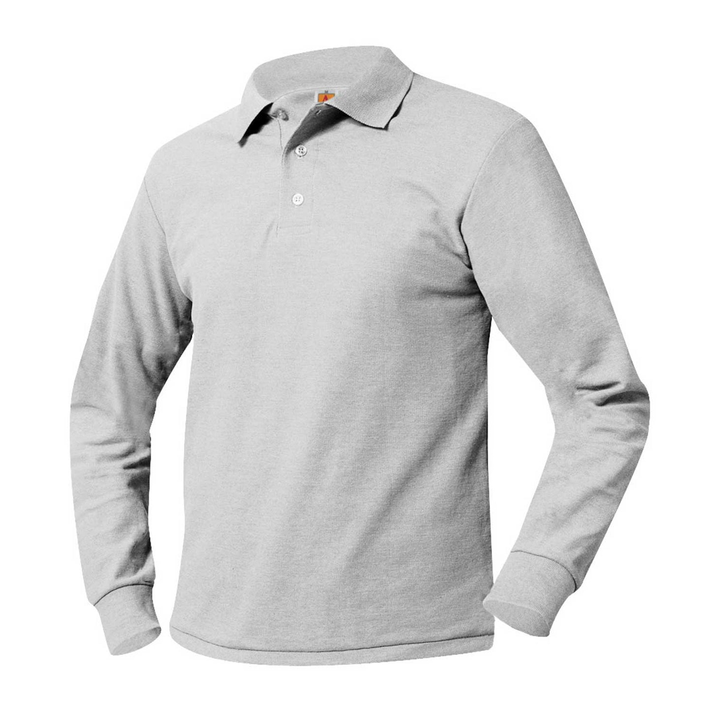 Youth Long Sleeve Polo with Shiloh Christian Logo