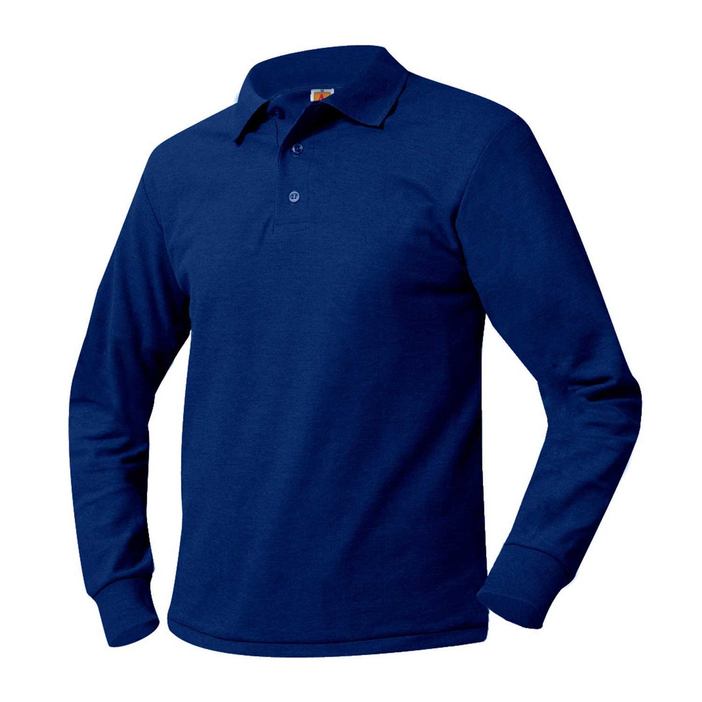 Youth Long Sleeve High School Polo With LISA Logo
