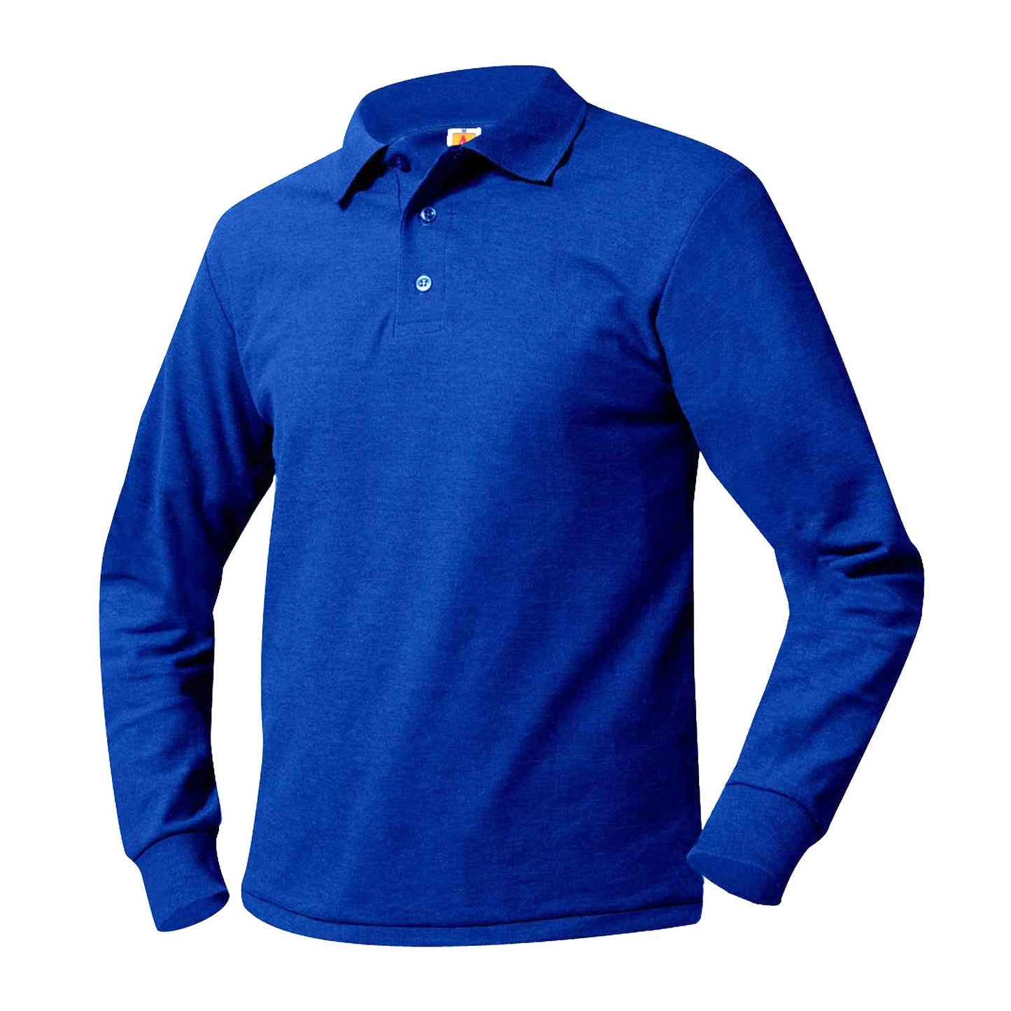 Adult Long Sleeve High School Polo With LISA Logo
