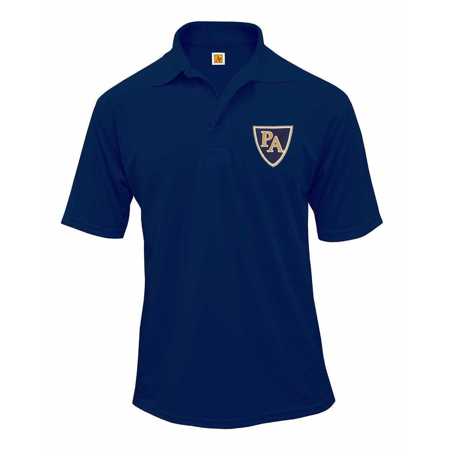 Youth Performance DriFit Polo with Pulaski Academy Logo