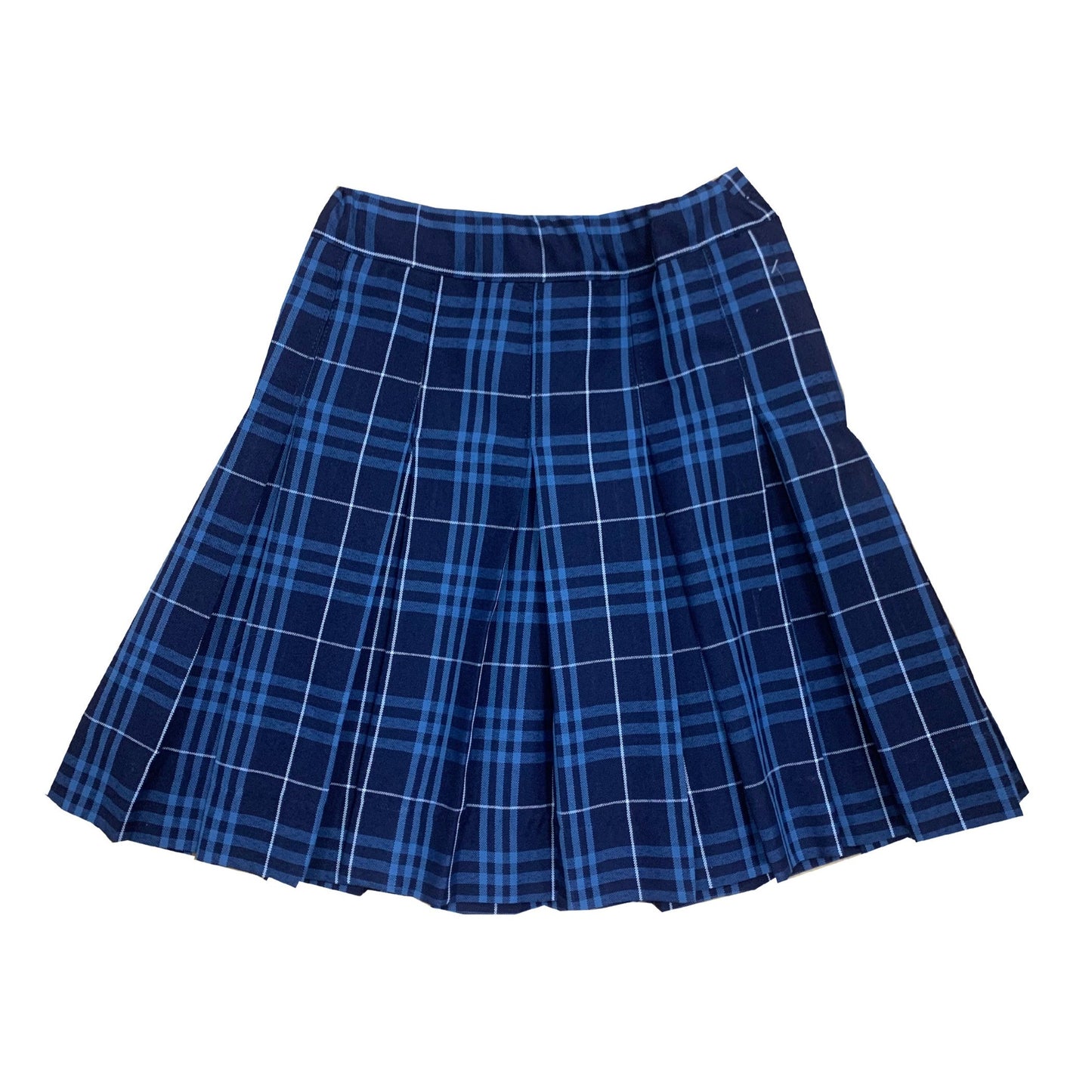 All Around Pleat Plaid Skirt