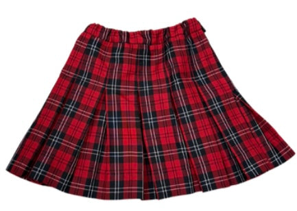 All Around Pleat Skirt Plaid 70 - Harding Academy