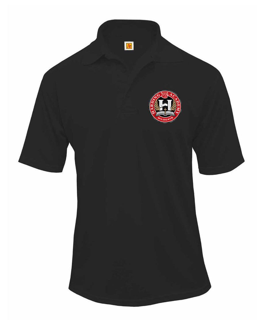 Adult Performance Polo With Harding Academy Logo