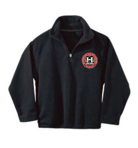 Youth 1/4 Zip Fleece with Harding Academy Logo
