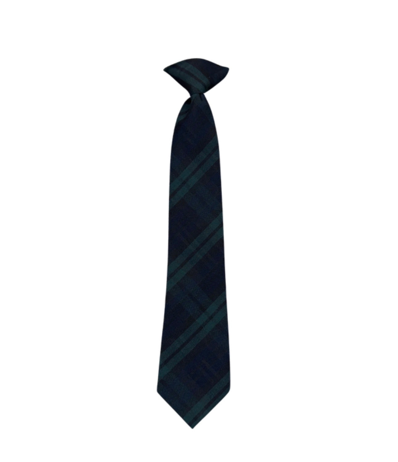 79 Plaid Clip-On Tie