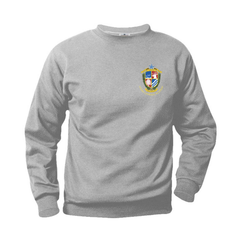 Adult Crewneck Sweatshirt with OCA Logo