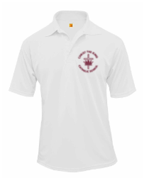 Youth Performance Polo with Christ the King Logo