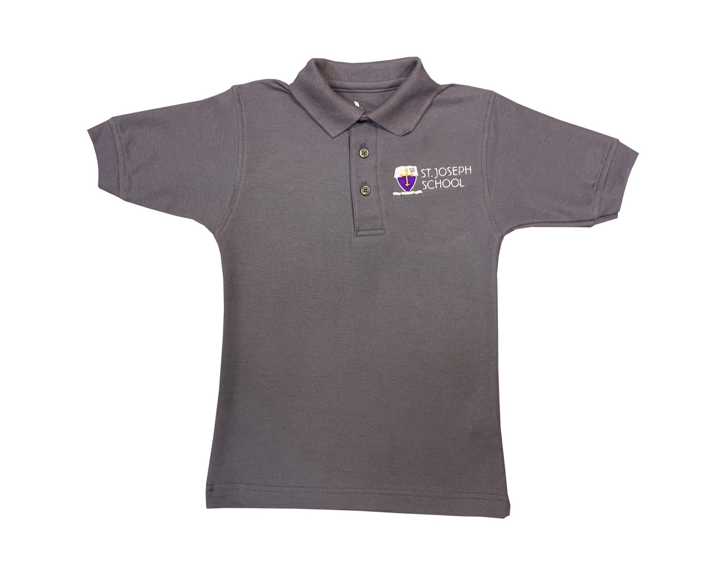 Adult Short Sleeve Pique Polo With St. Joseph Logo