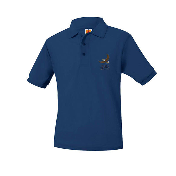 Adult Short Sleeve Polo With Forest Heights Logo