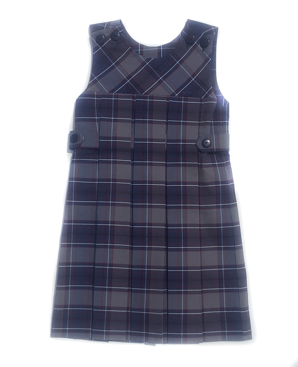 A-Line Plaid Jumper