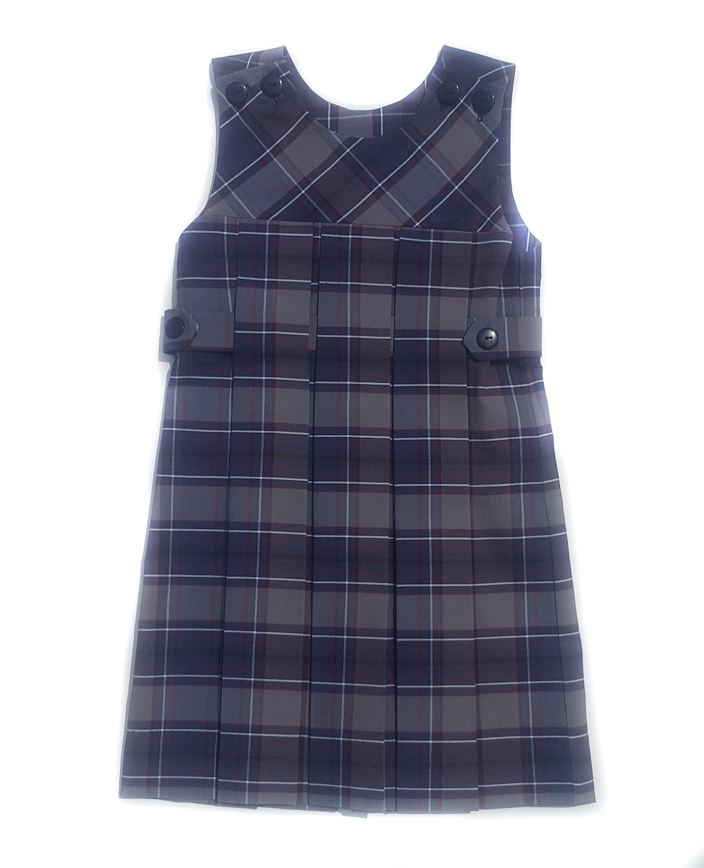 A-Line Plaid Jumper