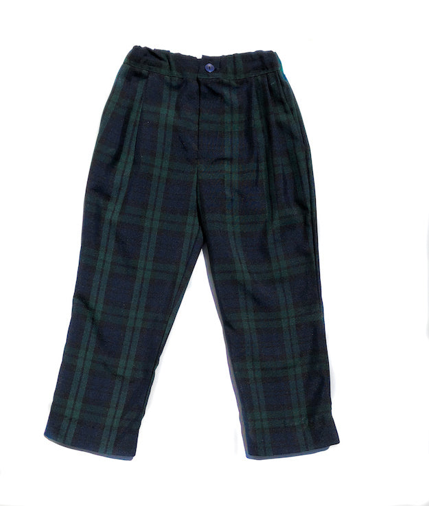 Girls Plaid Pant