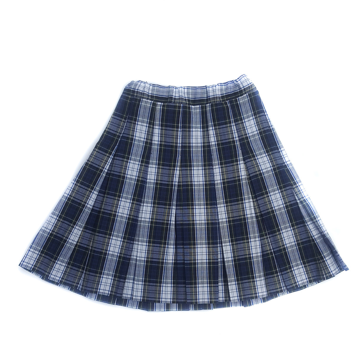 All Around Pleat Plaid Skirt