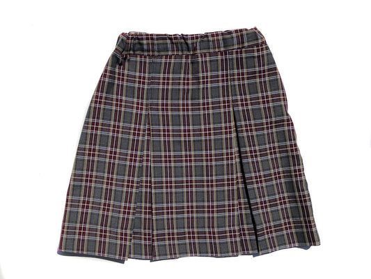 Box Pleat Plaid Skirt - Christ the King