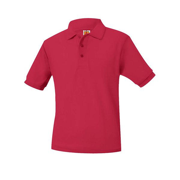 Youth Short Sleeve Pique Polo NO LOGO