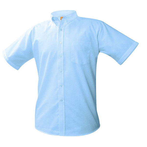 Adult Short Sleeve Oxford