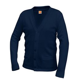 Adult V-Neck Cardigan Sweater