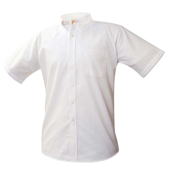 Mens Short Sleeve Oxford