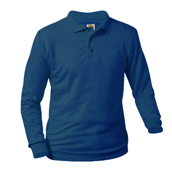 Adult Long Sleeve Smooth Polo