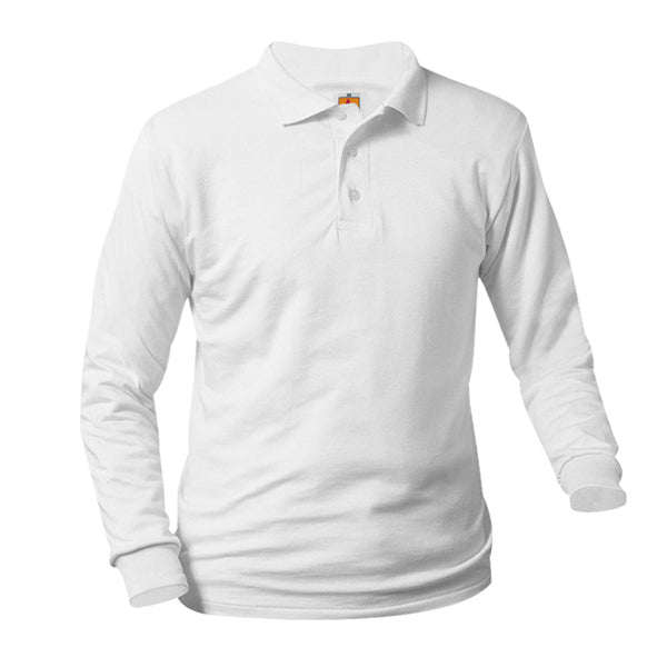 Adult Long Sleeve Smooth Polo