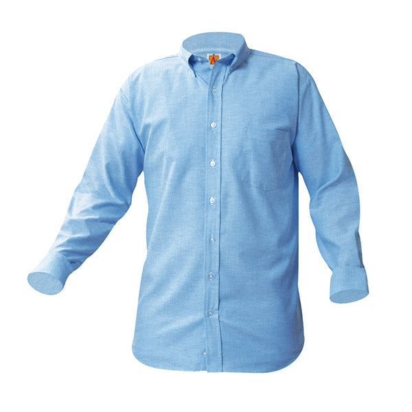 Mens Long Sleeve Oxford