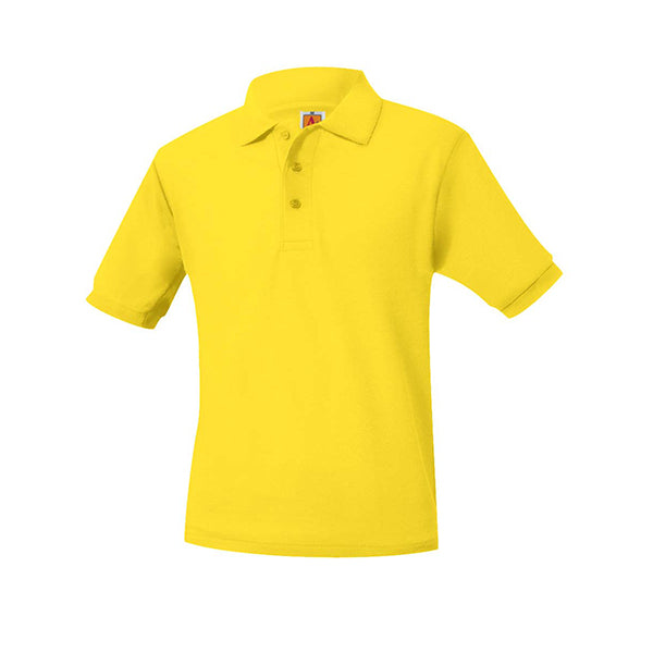 Youth Short Sleeve Pique Polo With ESTEM Logo