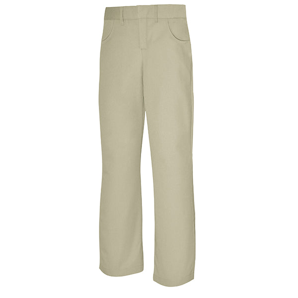 Girls Half Size Flat Front Pant
