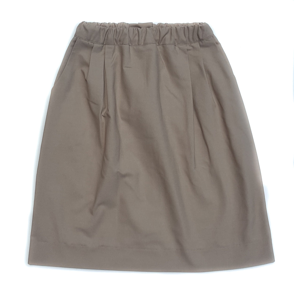 A-Line Khaki Skirt