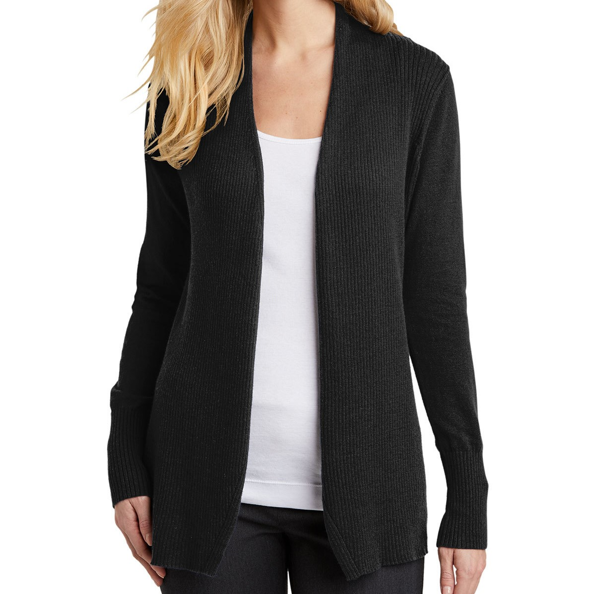 Ladies Cardigan Sweater with ACA Staff logo