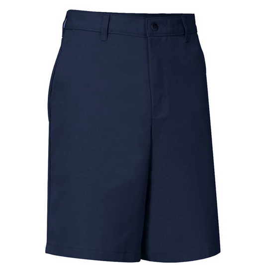 New Boy Flat Front Short Husky Navy - Christ the King