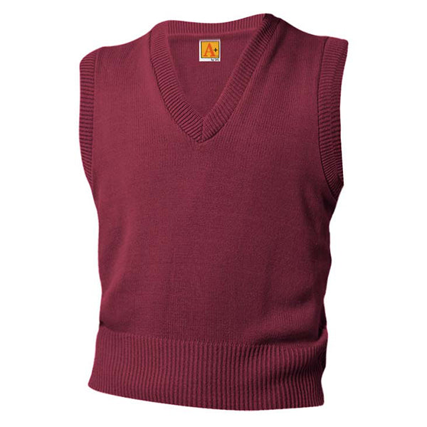 Adult Sweater Vest With NLR Montessori School Logo