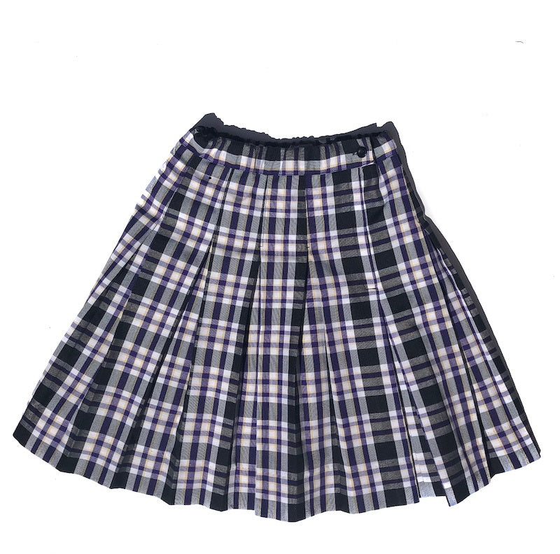 All Around Pleat Plaid