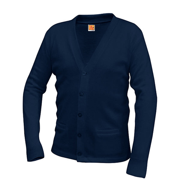 Youth Cardigan Sweater With South Arkansas Christian Logo