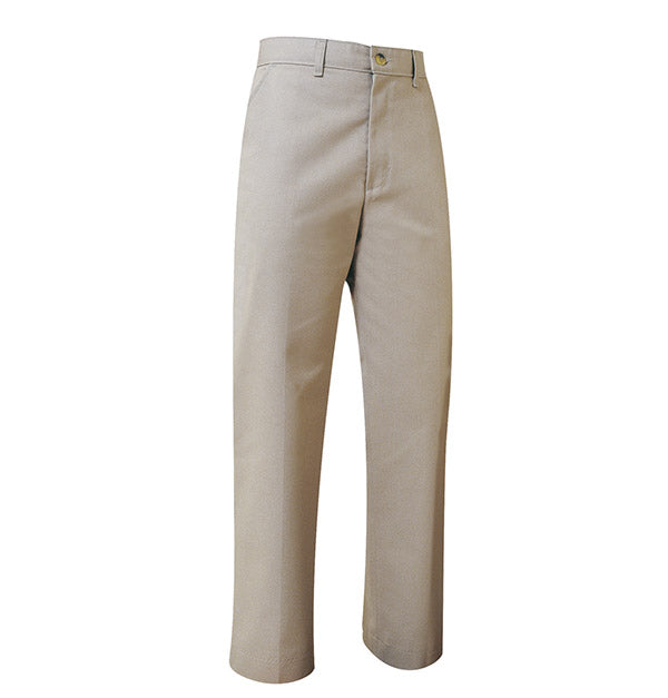 Girls Slim Fit Flat Front Pant