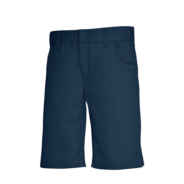 Girls Half Size Flat Front Short