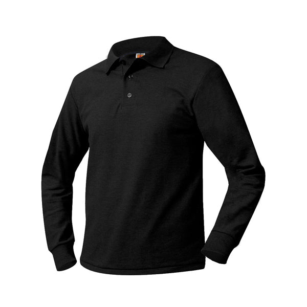 Youth Long Sleeve Pique Polo
