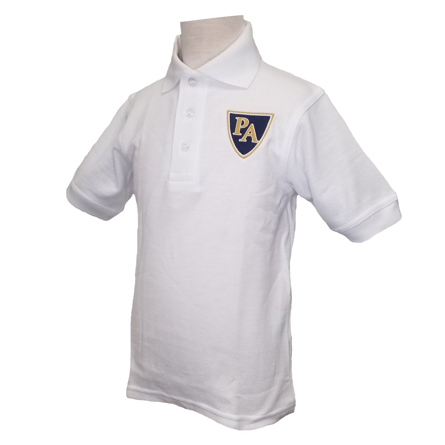 Adult Short Sleeve Pique Polo With Pulaski Academy Logo