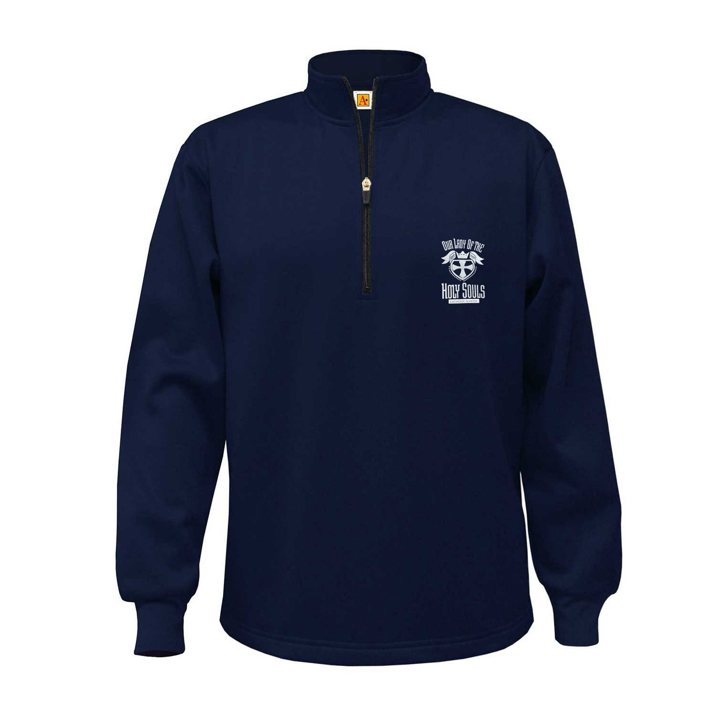 Youth Performance Pullover With Holy Souls Logo