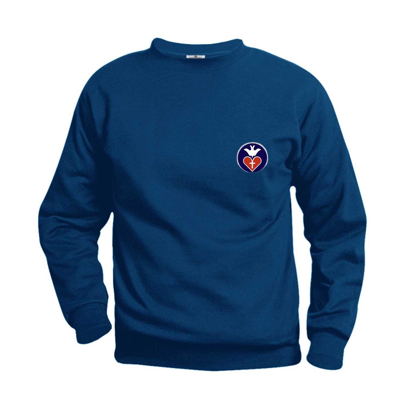 Adult Crewneck Sweatshirt With St. Vincent De Paul Logo