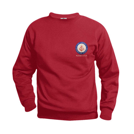 Adult Crewneck Sweatshirt With St. John's Logo