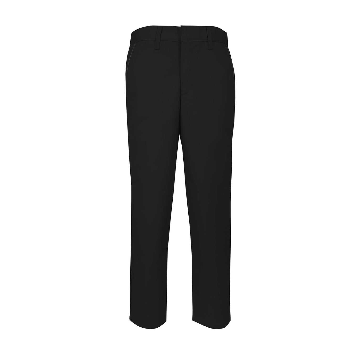 Men's Flat Front Pant Black and Khaki