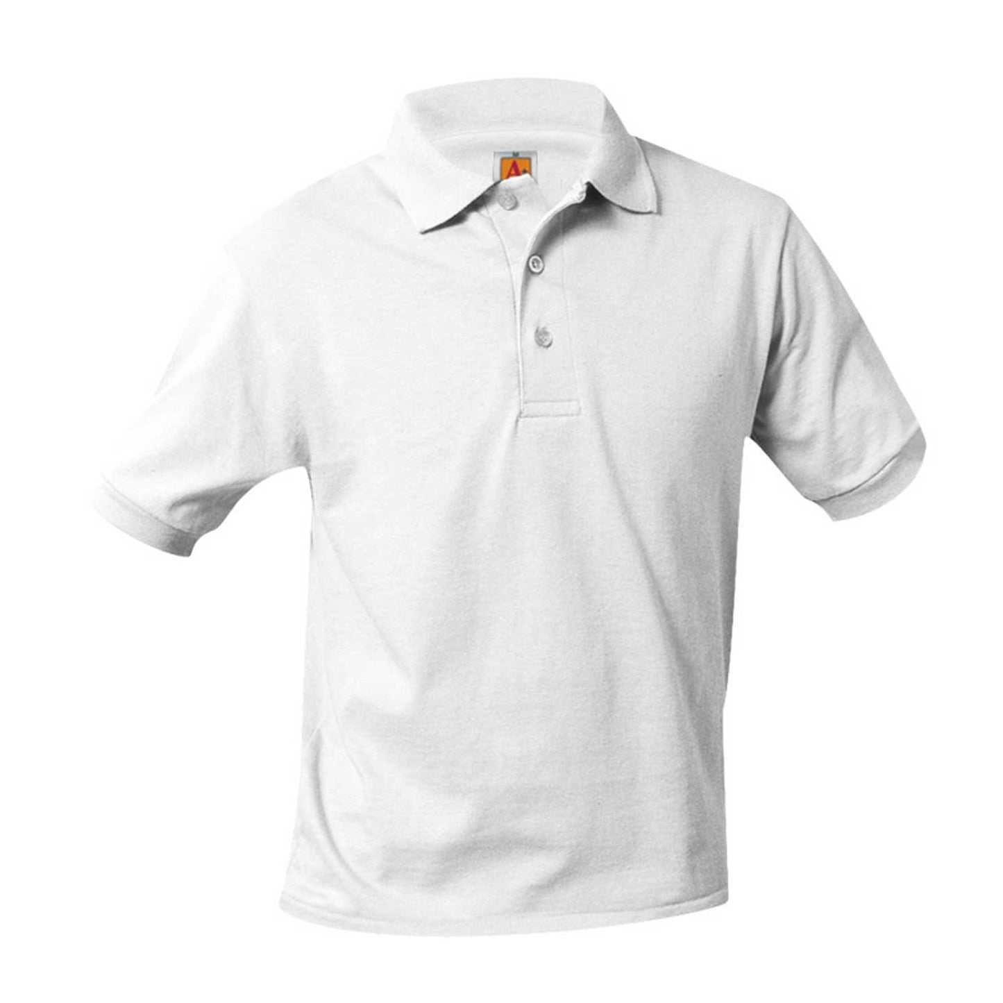 Youth Short Sleeve Smooth Polo With Immaculate Conception School Logo