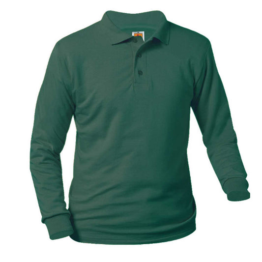 Youth Long Sleeve Smooth Polo