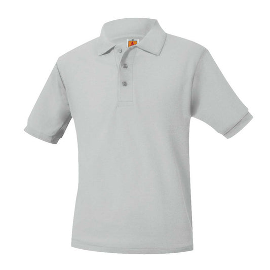 Youth Short Sleeve Polo with Shiloh Excel Christian Logo