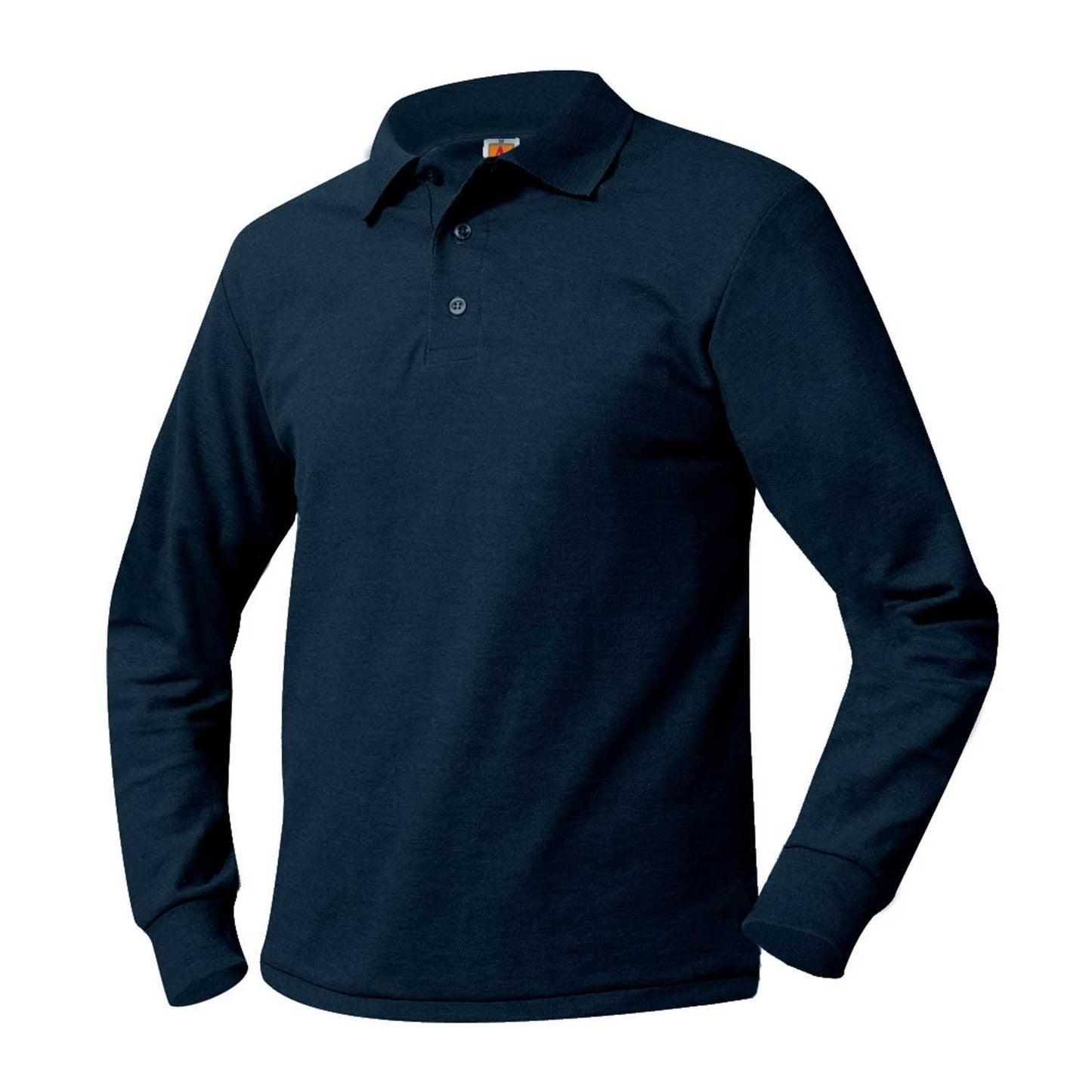 Adult Long Sleeve Polo with Grace Christian Logo