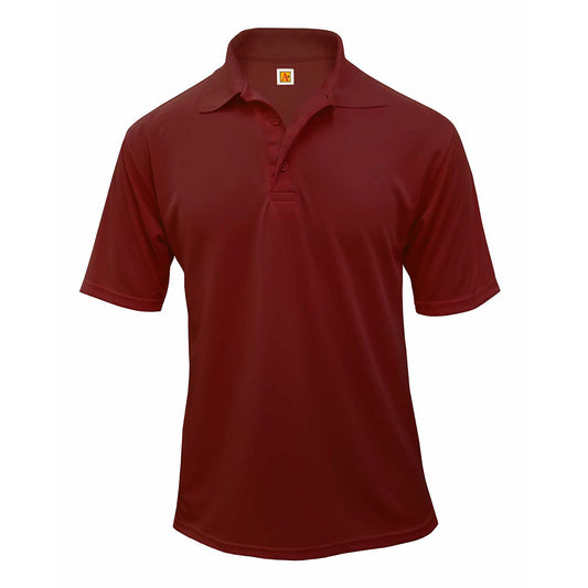 Youth Performance Polo With Grace Christian Logo