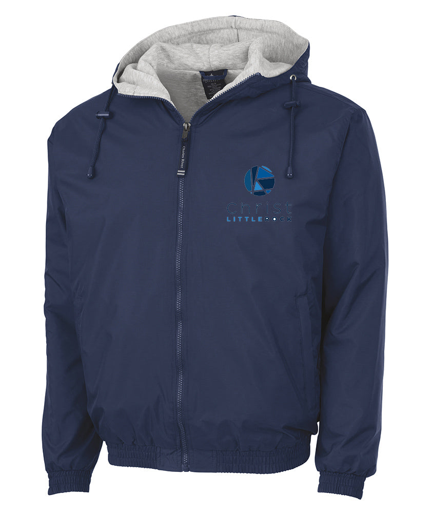 Youth All Weather Jacket With Christ Little Rock Logo